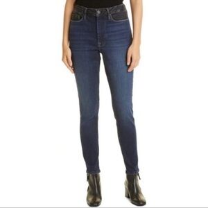 NWT Frame Le One Two Tone Skinny Jeans